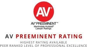 AV Preeminent Rating - Highest rating available